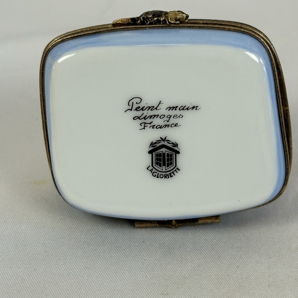 Limoges Orange Cat Family Box - Picture 10 of 12